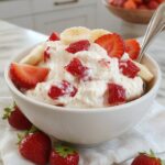 strawberry banana dessert salad