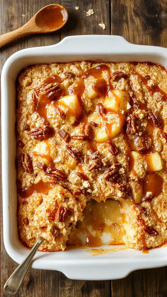 sweet baked apple breakfast