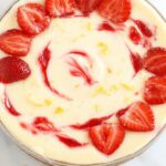 sweet citrus dessert creation