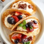 sweet dessert fusion creation