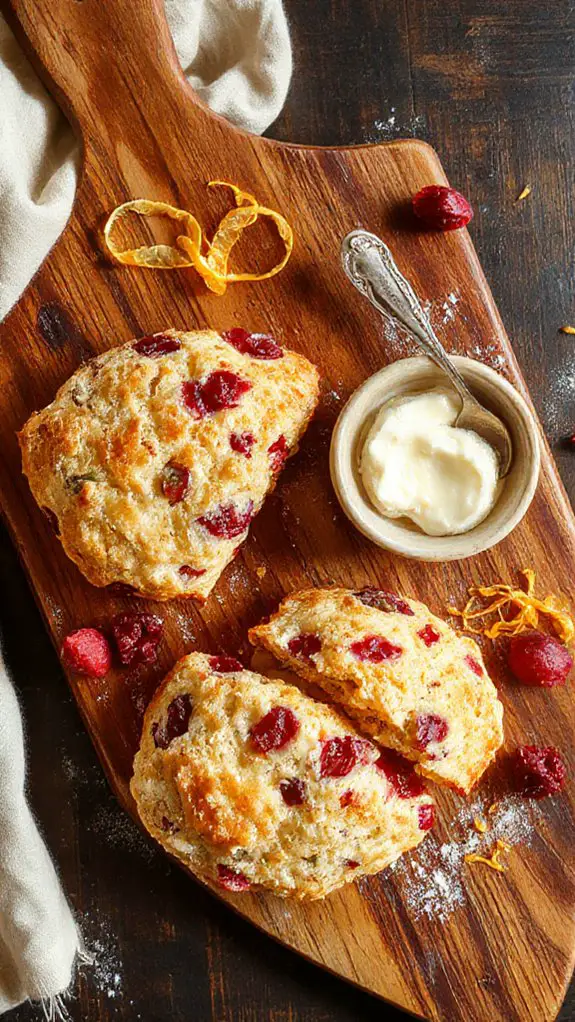 sweet tart citrus scones