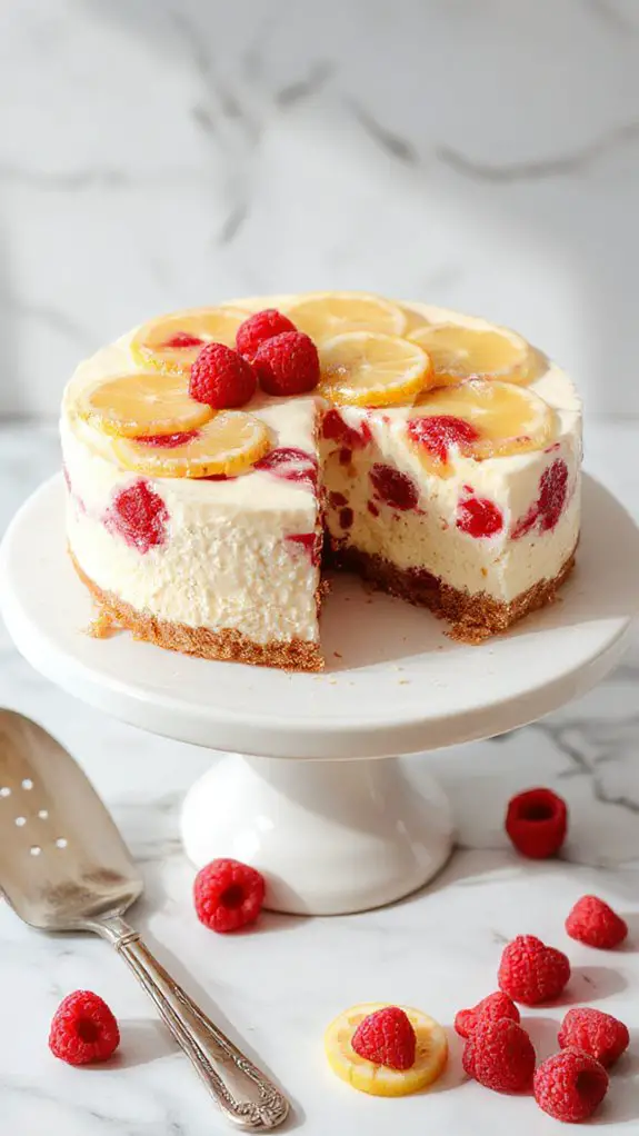 tangy citrus berry dessert