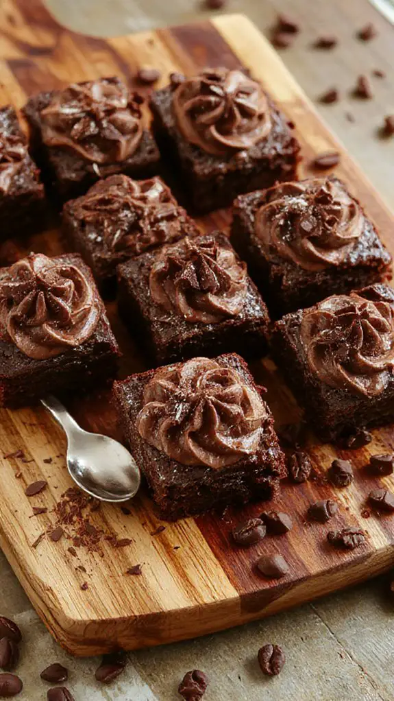 two layer brownie masterpiece