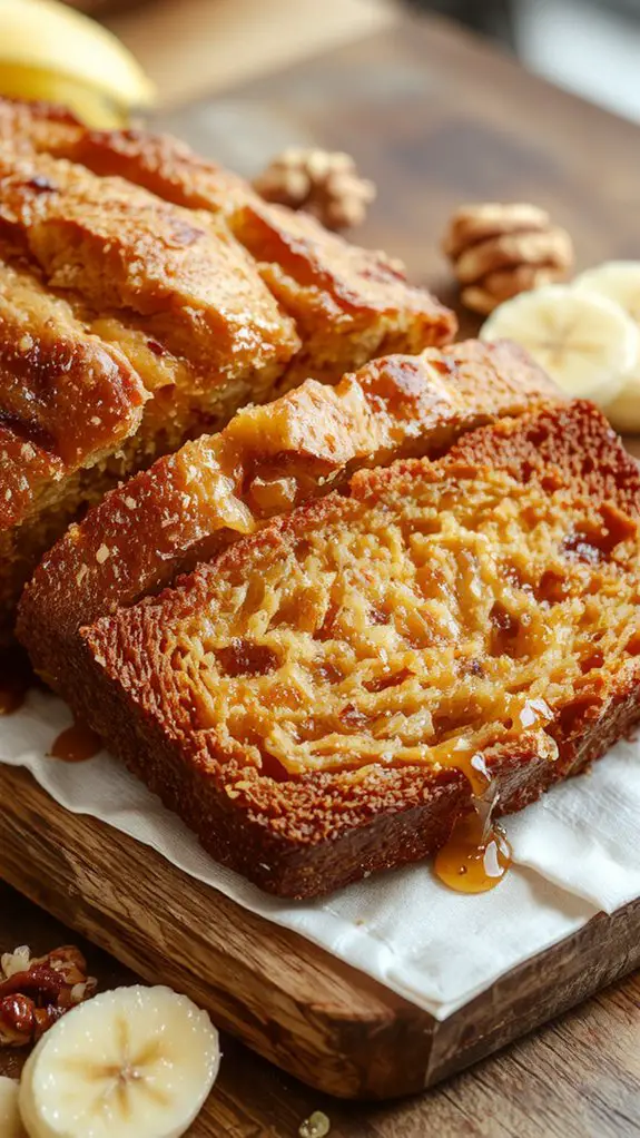 balanced homemade banana bread