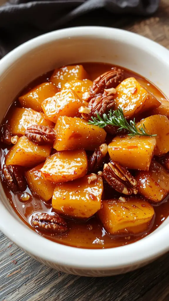 buttery caramelized yam slices
