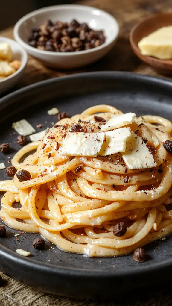 cheese pepper pasta nutrition