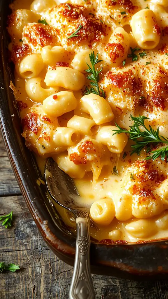 creamy cheesy baked perfection
