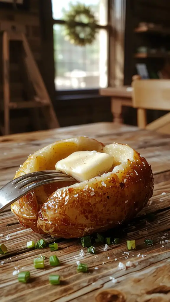 crispy baked potato perfection