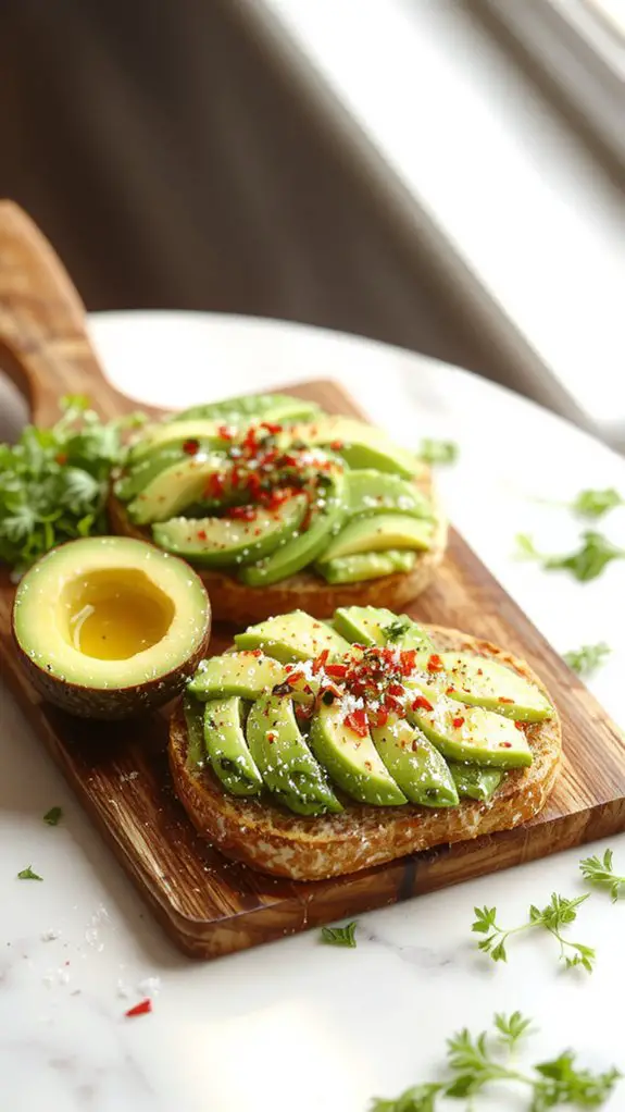 elevated avocado presentation techniques
