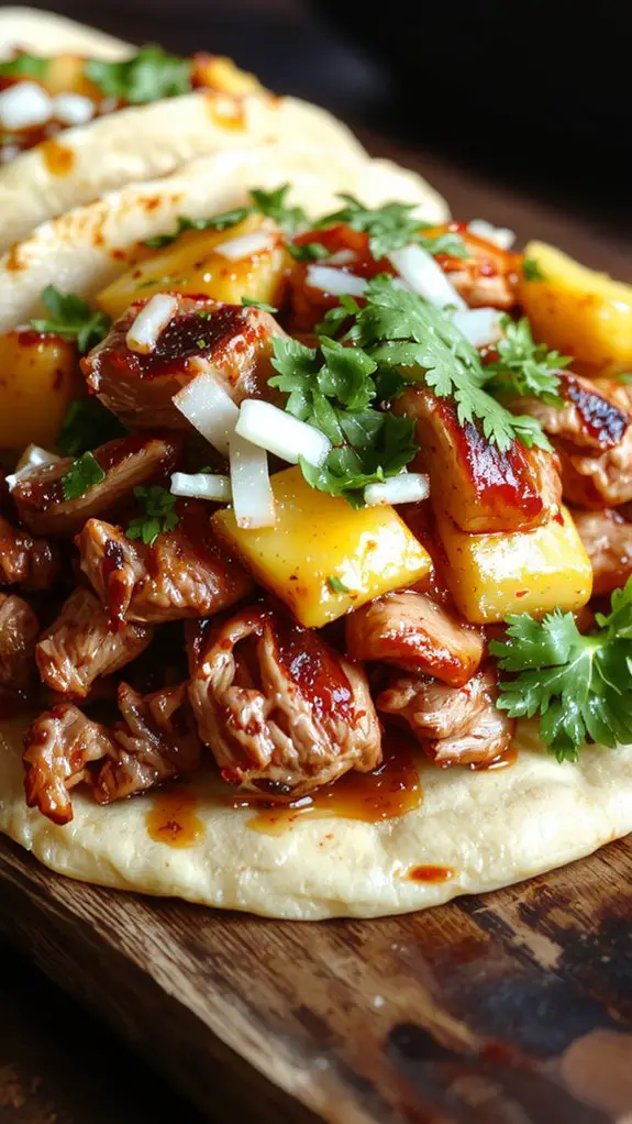 high protein marinated pork