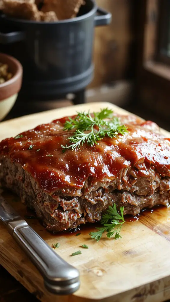 meatloaf nutritional breakdown