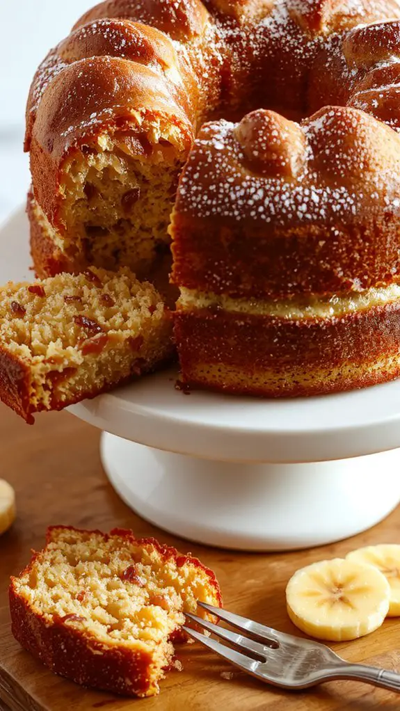 nutrient rich banana cake