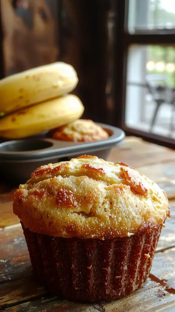 nutrient rich banana muffins