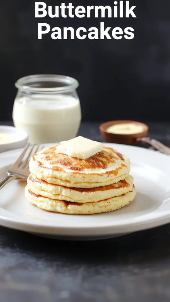 perfect buttermilk pancake ingredients