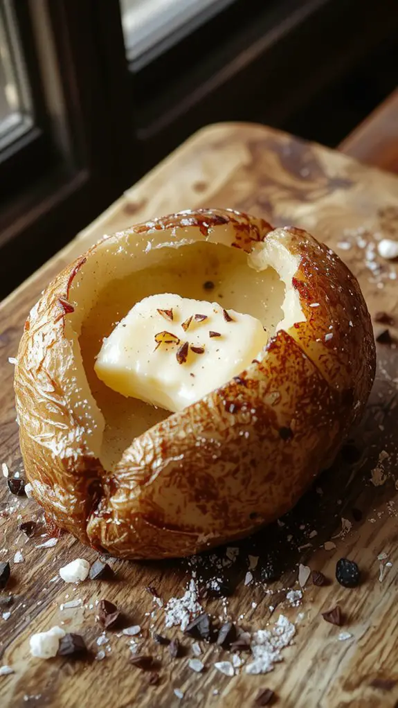 perfect crispy baked potatoes