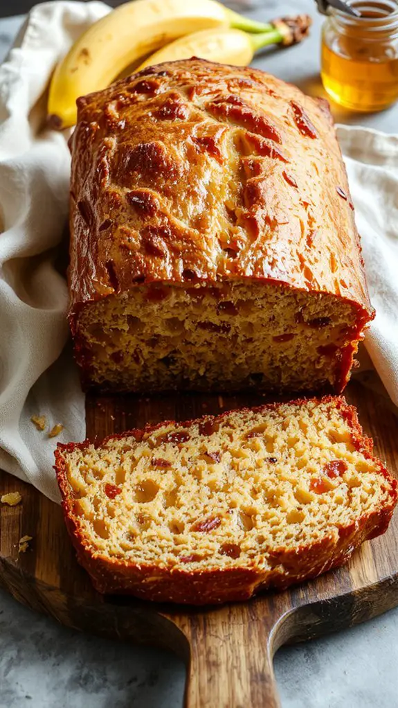 perfectly moist banana bread