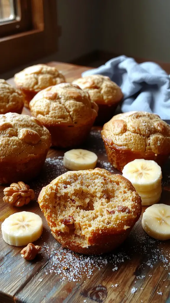 quick easy banana muffins