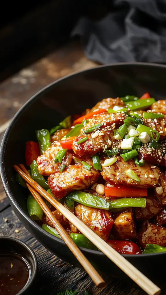 quick flavorful chicken stir fry
