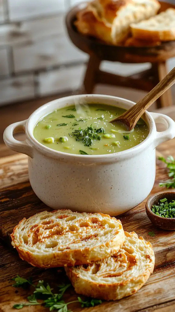 The Best Homemade Split Pea Soup Recipe 3 adjust serve enjoy pair