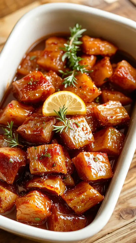 The Best Homemade Candied Yams Recipe 3 bake baste thicken rest