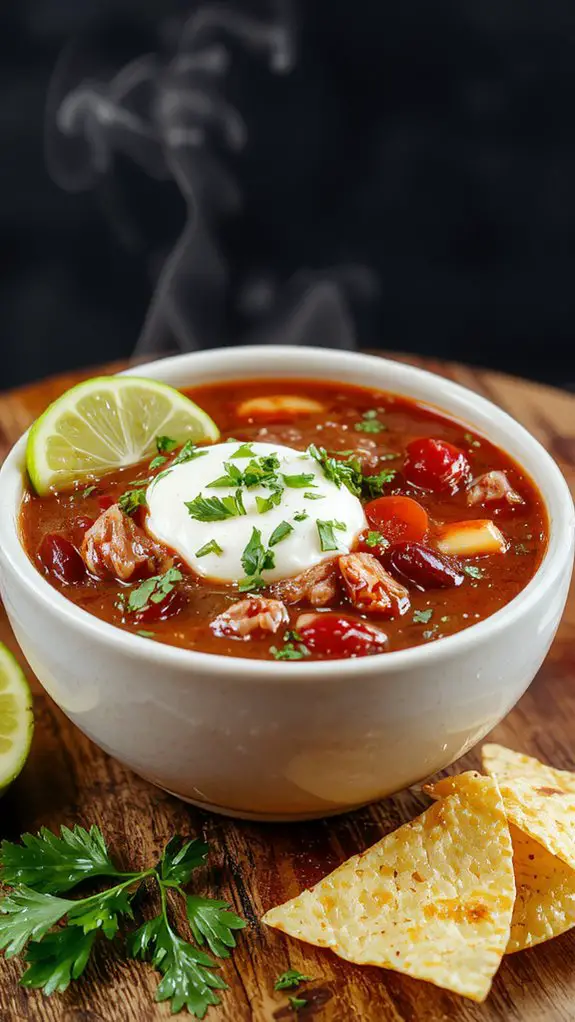 The Best Homemade Chili Recipe 3 beans and toppings enhance chili
