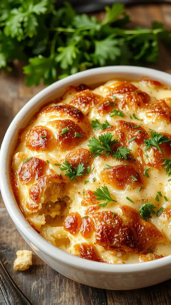 cheesy baked tuna casserole