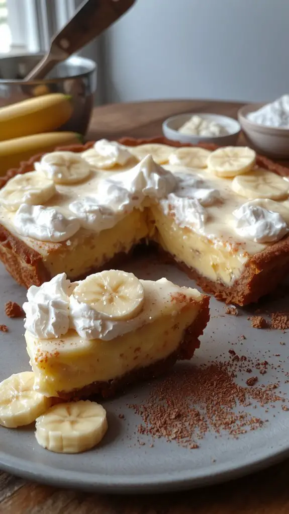 creamy banana dessert delight
