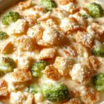 creamy cheesy broccoli bake