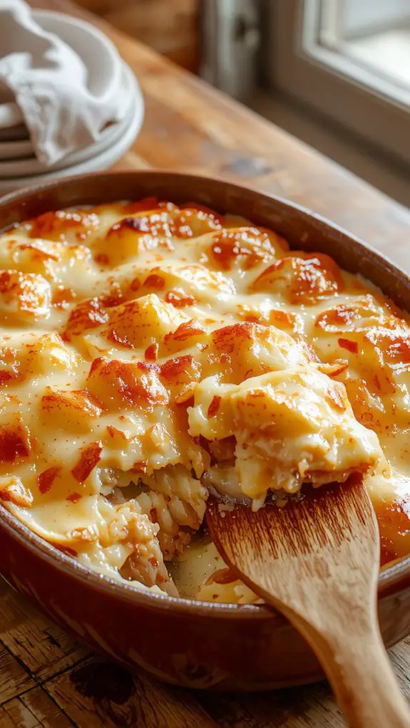 creamy cheesy potato casserole