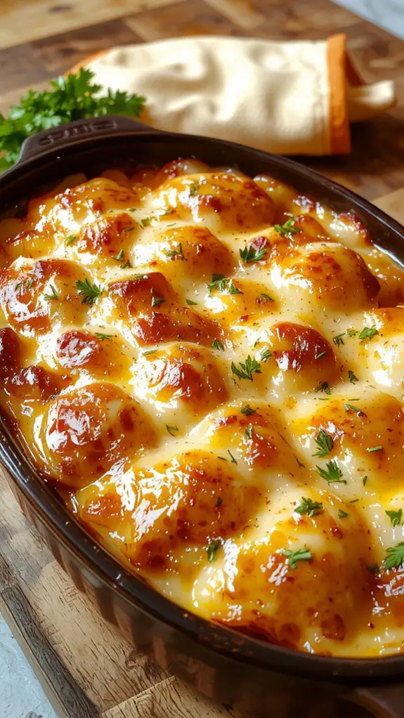 creamy cheesy potato dish