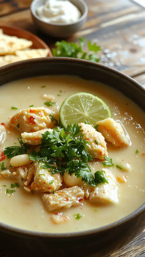 The Best Homemade White Chicken Chili Recipe 1 creamy chicken chili recipe