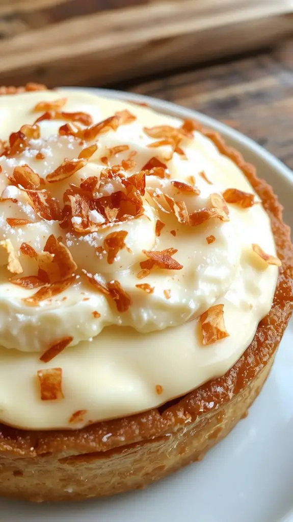 creamy coconut pie recipe