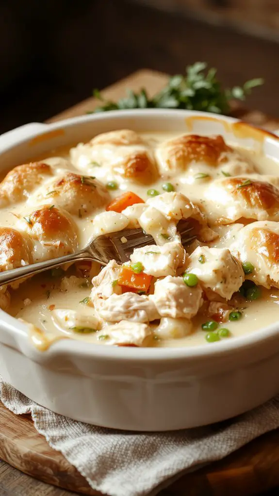 The Best Homemade Chicken Pot Pie Recipe 3 creamy filling golden crust