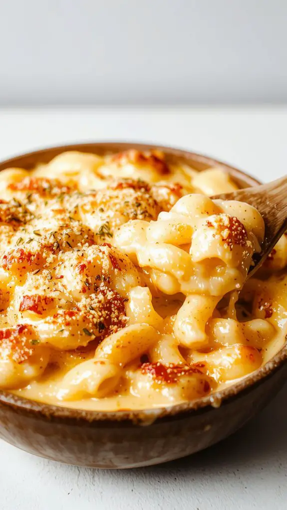 creamy mac and cheese