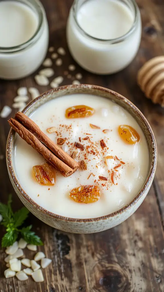 creamy sweet comforting dessert