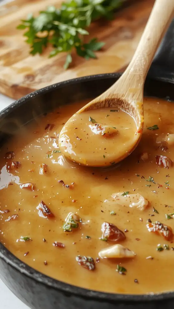 The Best Homemade Chicken Gravy Recipe 3 creamy wine enhanced finish