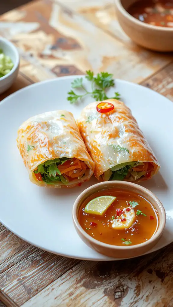 crispy fresh wrap flavor