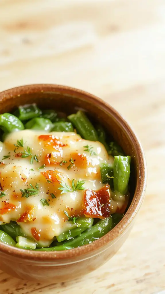 The Best Green Bean Casserole Recipe 3 crispy onion topping magic