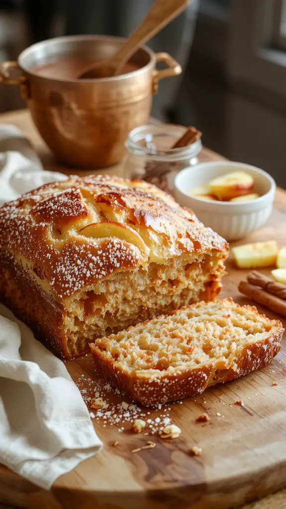 delicious homemade apple bread