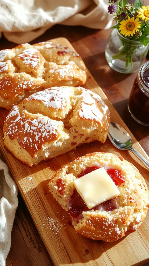 flaky buttery scone perfection