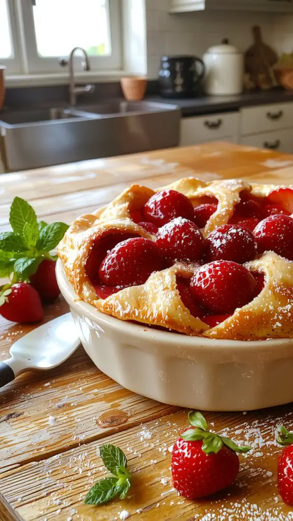 flaky golden lattice delight