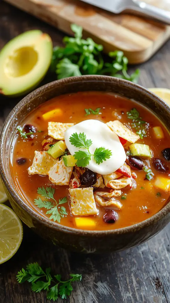 flavorful mexican inspired dish