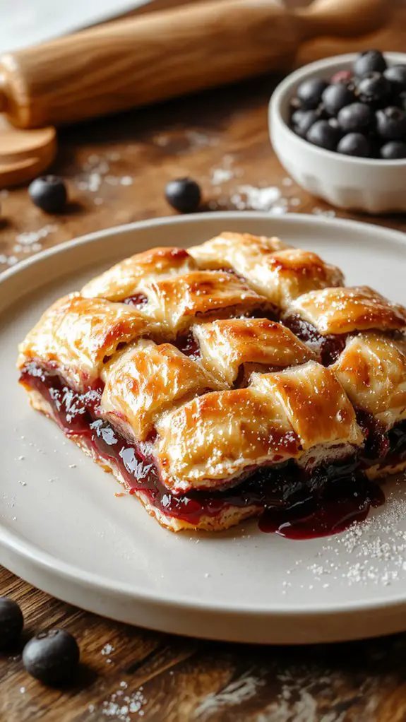 fresh juicy blueberry delight