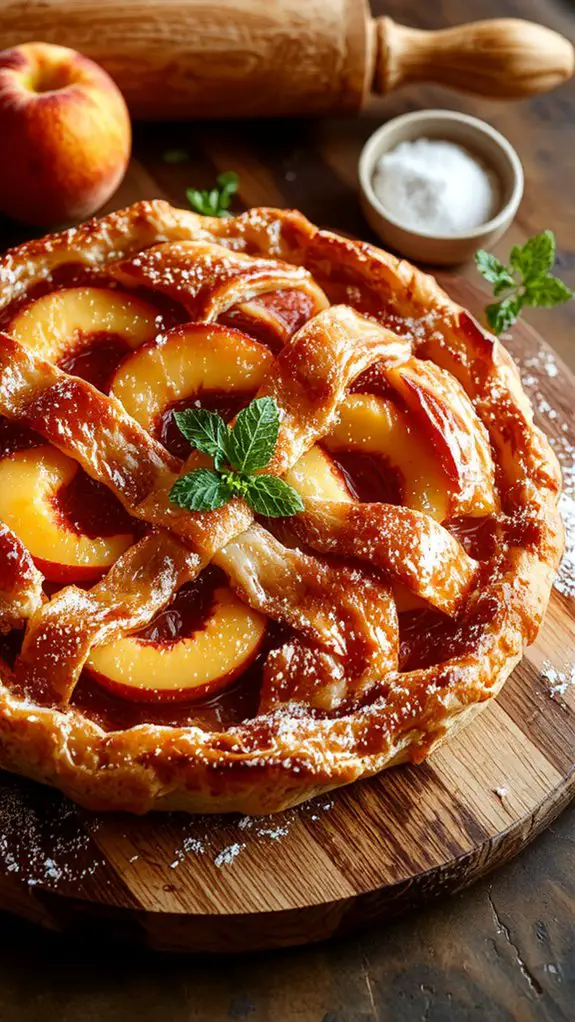fresh peach filling delight