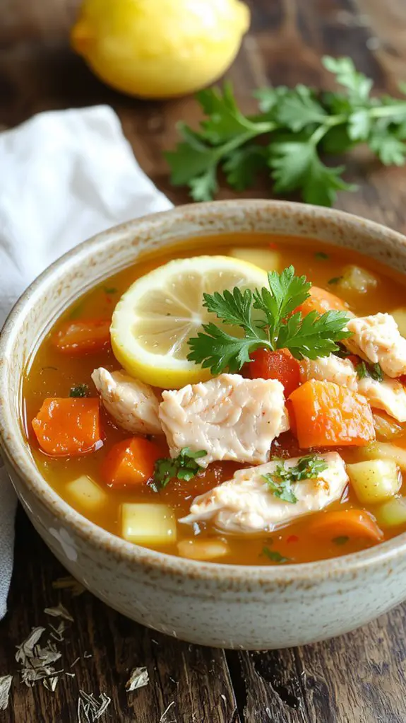 hearty homemade chicken noodle