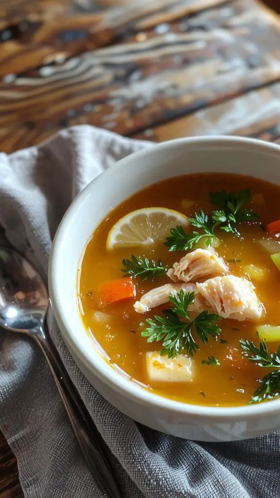 The Best Homemade Chicken Soup Recipe 1 hearty homemade chicken soup