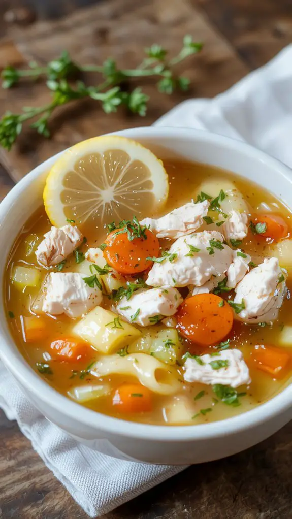 The Best Chicken & Noodle Soup Recipe 6 hearty homemade comforting broth