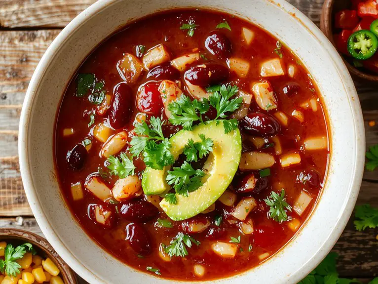 The Best Homemade Vegetarian Chili Recipe 2