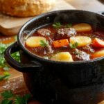 hearty slow cooked comfort food
