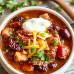 hearty spicy slow cooked comfort